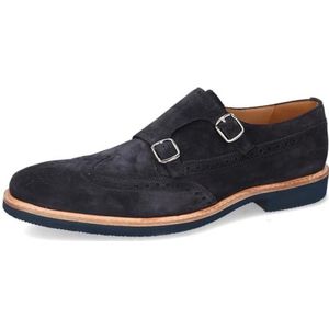 Melvin & Hamilton, Dino 4, heren monk, blauw, 42 EU, blauw, 42 EU