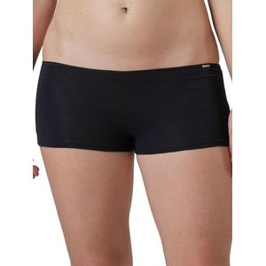 Skiny - Trendy Low Cut Pant - Hipster - Zwart - Katoen