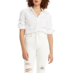 Levi's dames New Classic Fit Bw Shirt, Bright White, S