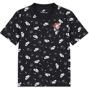 Nike Sportswear Shirt  rood / zwart / wit