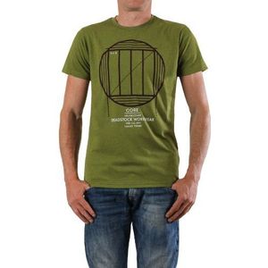 JACK & JONES heren t-shirts, kent, groen - Calla Green, XXL