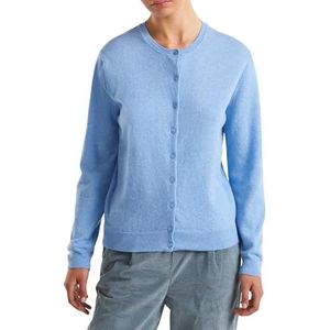 United Colors of Benetton Koreaans shirt M/L, Blauw, XXS