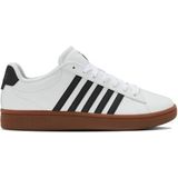 K-Swiss - COURT TIEBREAK II - Sneakers - Wit/Zwart/Gum - Vetersluiting