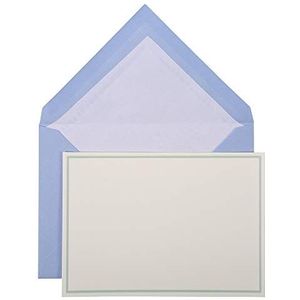 G. Lalo kaart- en enveloppenpakket - blauw