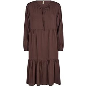 SOYACONCEPT Dames SC-RADIA Dress, 8910 Coffee Bean, X-Small