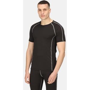 Regatta Professional Heren SS Base Layer Top Zwart