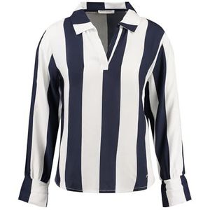 KEY LARGO Damesblouse WB Referee V-hals, Navy-offwhite (2207), S