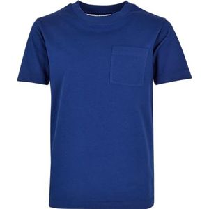 Urban Classics Jongens T-shirt Boys Organic Basic Pocket Tee spaceblue 122/128, Spaceblue, 122/128 cm