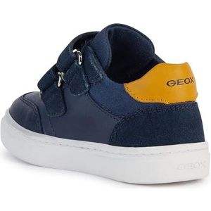 Geox B Nashik Boy C Sneakers voor jongens, Navy Oker, 25 EU