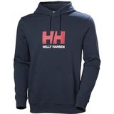Helly Hansen - HH Logo - Hoodie - Marineblauw - Katoen