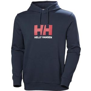 Helly Hansen - HH Logo - Hoodie - Marineblauw - Katoen