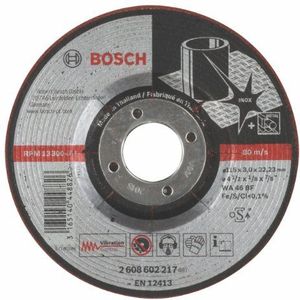 Bosch Accessories 2608602217 Disco Vibration Control Inox 115x3mm (envase 10 uds.)