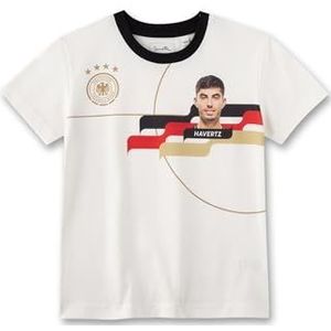 Sanetta Uniseks T-shirt voor kinderen, beige, 104