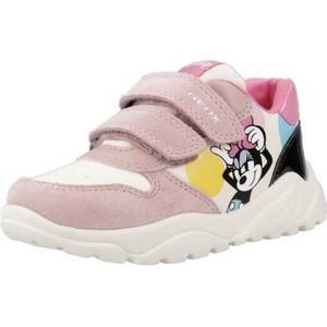 Geox B Ciufciuf Girl B Sneakers voor babymeisjes, roze, 21 EU