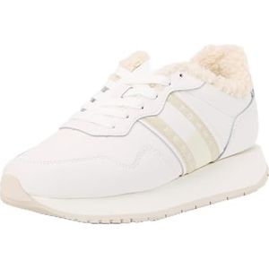 Tommy Jeans Dames TJW EVA Runner WL (EN0EN02594) Low Top Sneaker, Wit (Ecru), 3.5 UK, Wit Ecru, 36 EU