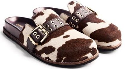 Gioseppo - Beulah - Klompen - Pelsachtige Leren - Dierenprint