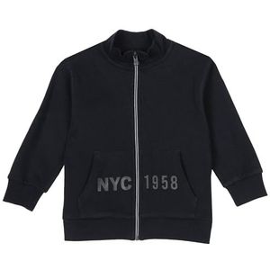 Chicco Sweatshirt met ritssluiting, trainingsshirt voor kinderen en jongeren, Donkerblauw, 6 jaar