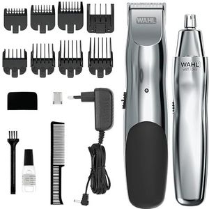 Wahl - Groomsman - Tondeuse - Rechargeable - Met Neus- en Oor Tondeuse