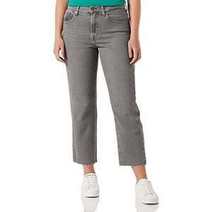 7 For All Mankind The Modern Straight Come Back Jeans voor dames, grijs, 28
