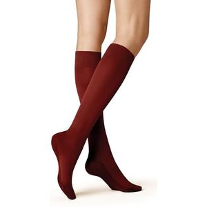 KUNERT - Warm Up 60 - Kniekousen - Bordeaux - 60 DEN