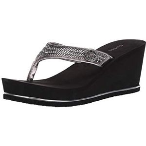 GUESS Sarraly sleehak sandalen voor dames, 42 EU