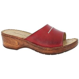 Andrea Conti Damesslippers, rood, 39 EU, Rot, 39 EU