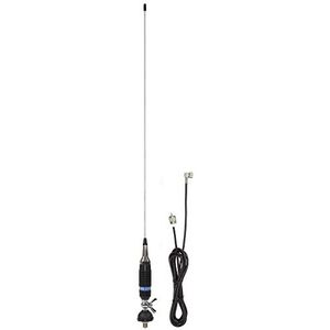 PNI - S9 - Antenne CB - Zwart - 120 cm - RG58 Kabel 4m