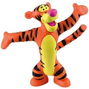 Bullyland 12345 - speelfiguur tijger uit Walt Disney Winnie de Poeh, ca. 7 cm, detailgetrouw, ideaal als klein geschenk voor kinderen vanaf 3 jaar