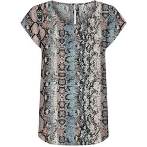 Onlnova Life Elite S/S Top, blauw (ombre blue), XL