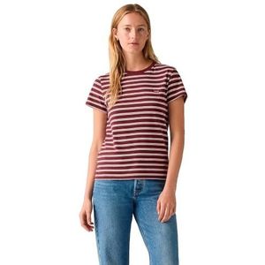 T-shirt - Rood - Katoen - Casual Stijl