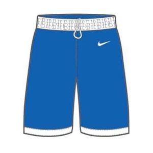 Nike Team25 Basketbal Stock Short voor heren, koningsblauw