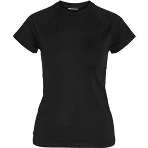 Noisy may Nmkatinka S/S Raglan Top FWD JRS Noos T-shirt voor dames, zwart, L