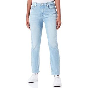 7 For All Mankind Relaxed Skinny Slim Illusion Jeans voor dames, lichtblauw, 23W x 23L