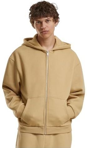 Build Your Brand Fluffy Sweatshirt Met Rits