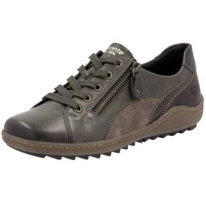 Remonte Dames R1439 veterschoenen, groen, 38 EU, groen, 38 EU