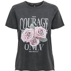 Onllucy Life Reg S/S Top JRS Noos, zwart, 3XL