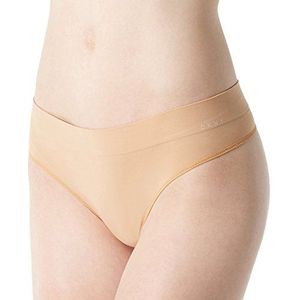 DKNY Dames Naadloze Litewear Solid Thong Slipje, gloed, XL