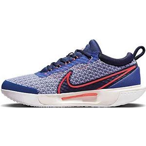 Nike NikeCourt Zoom PRO, Herensneaker, Lapis/Bright Crimson-Midnight Navy, 44,5 EU, Lapis Bright Crimson Midnight Navy, 44.5 EU