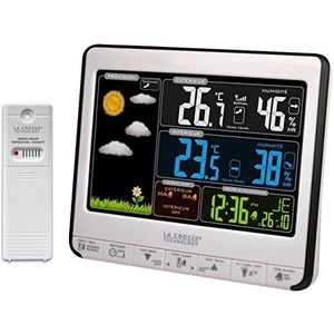 La Crosse Technology WS6826WHI-BLA weerstation, meerkleurig zwart