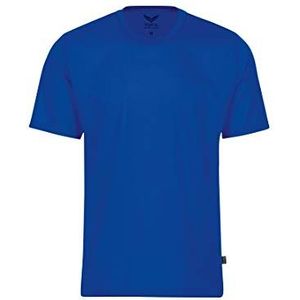 Trigema T-shirt voor meisjes, 100% katoen, blauw (Royal 049)., 152 cm