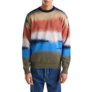 United Colors of Benetton Shirt G/C M/L 1094K103P trui, meerkleurig 903, M heren, meerkleurig 903, M