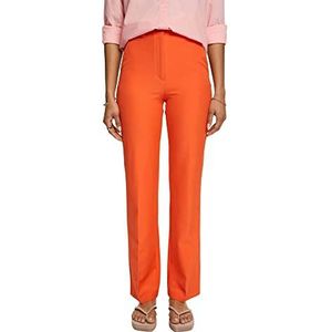 ESPRIT Dames 023EE1B324 broek, 635/ORANGE RED, 34/32, 635/oranje-rood, 34W x 32L