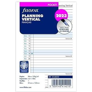 FILOFAX pocket jaarplanner verticaal franz.2023
