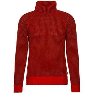 BOSS Heren Knitwear Knitted_Sweater, Bright Red, XXXL