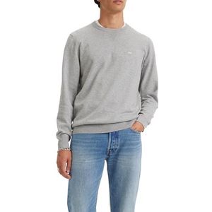 Levi's Lichtgewicht HM Sweater, Mid Tone Grey Heathe, L