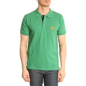 Selected Aro Ss Embroidery Polo S Noos T Poloshirt voor heren - groen - Large