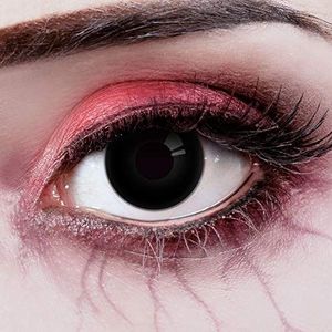 aricona Kontaktlinsen Kleurlenzen - zwarte jaarlenzen - Halloween contactlenzen gekleurd zonder sterkte