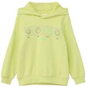 s.Oliver Junior Sweatshirt met capuchon en print op de voorkant, 7017, 92/98 cm