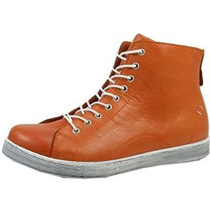 Andrea Conti Veterlaarzen 0341500 High-Top Sneaker Veterlaarzen, oranje, 37 EU