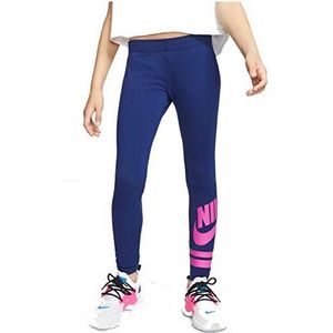 Nike Sportswear Big Kids (meisjes) Unisex - Volwassenen, Blue Void/Fire Pink, XL